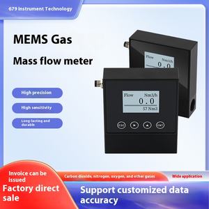 <span class=keywords><strong>Micro</strong></span> Gas termico misuratore di portata massica con RS485 MODBUS ad alta precisione Gas misuratore di portata massica Gas regolatore di flusso di massa - Product Image 2