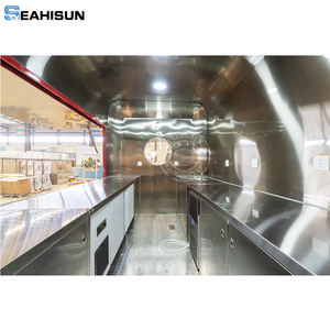 Remolque de Comida Rápida Personalizado, Camión de Comida Móvil, Carrito de Hot Dogs, Remolque de Comida Vintage Totalmente Equipado - Product Image 5