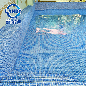 <span class=keywords><strong>12x24</strong></span> màu xanh khảm hình chữ nhật Hồ Bơi Lót MUỐI KHÁNG hồ bơi không thấm nước Vinyl lót cho hồ bơi inground - Product Image 6