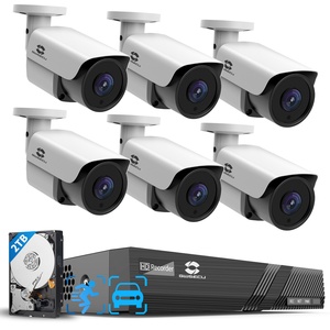 Cámara IP PoE H.265, Cámaras CCTV Plug and Play, <span class=keywords><strong>Sistema</strong></span> NVR 4K 8MP para <span class=keywords><strong>Seguridad</strong></span> <span class=keywords><strong>de</strong></span> Oficina Inteligente - Product Image 1