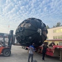 ZHH Flotador Hidráulico Neumático Cilíndrico Antienvejecimiento para Barcos, Neumático de Avión, Bote Inflable, Goma para Barcos, Shandong