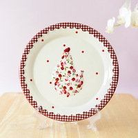 Ensemble d'assiettes en céramique Vaisselle en porcelaine Vaisselle Ensemble de table à dîner domestique Ensemble de vaisselle de luxe Cadeaux en céramique mate