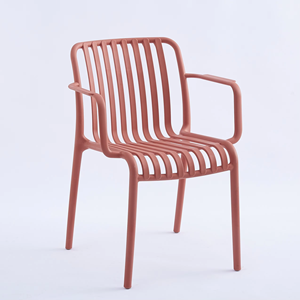 Set di Sedie da Esterno per Patio con Schienale, Impilabili, <span class=keywords><strong>in</strong></span> <span class=keywords><strong>Plastica</strong></span>, Design Moderno, Arredamento per Casa, Balcone, Soggiorno, Negozi di Tè e Caffè - Product Image 2