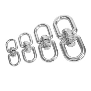 Anneau de connexion en acier inoxydable 304, solide et tranchant, durable pour les laisses de chiens - Product Image 1