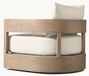 BALMAIN มาใหม่<span class=keywords><strong>ราคา</strong></span>โรงงานที่กําหนดเองไม้สักเลานจ์เก้าอี้หมุนลาน<span class=keywords><strong>สวน</strong></span>เดี่ยวขนาด<span class=keywords><strong>ใหญ่</strong></span>โซฟาเดี่ยวสําหรับตกแต่งบ้าน - Product Image 3