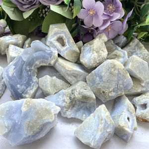 Natuurlijke Helende Ruwe Specimen Kristal Mineraal Ruwe Blauwe Kant Agaat Voor Decoratie - Product Image 4