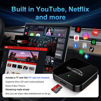 Caja de Video para Auto con Android, WIFI, Carplay, 2+16, Adaptador con Netflix y YouTube, Material Metálico, Venta al Por Mayor de Fábrica