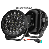 Faro auxiliar redondo de 9 pulgadas, luz Led de conducción de 9 pulgadas, 198W, 12V, 24V, todoterreno, 4Wd, 4x4