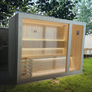 Sauna extérieur de haute qualité à vapeur sèche avec poêle et <span class=keywords><strong>pierre</strong></span> - Product Image 1