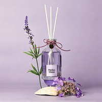 Bouteille diffuseur vide transparente de 8 oz