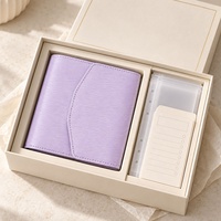Carnet de notes Hongbo personnalisé multicolores avec anneaux dorés de 30 mm, classeur A7 économique avec bracelet assorti, idéal comme cadeau de papeterie pour l'école/le bureau