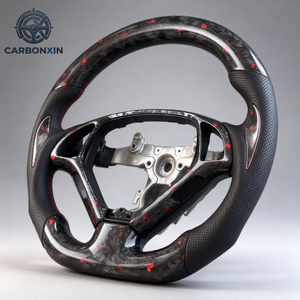 Volant en fibre de carbone forgée pour Infiniti G37s Q50 Q60 Q70 Fx35 G35 Coupé M56s Qx70 M37 Q40 Qx70 M35x Q45 - Product Image 6
