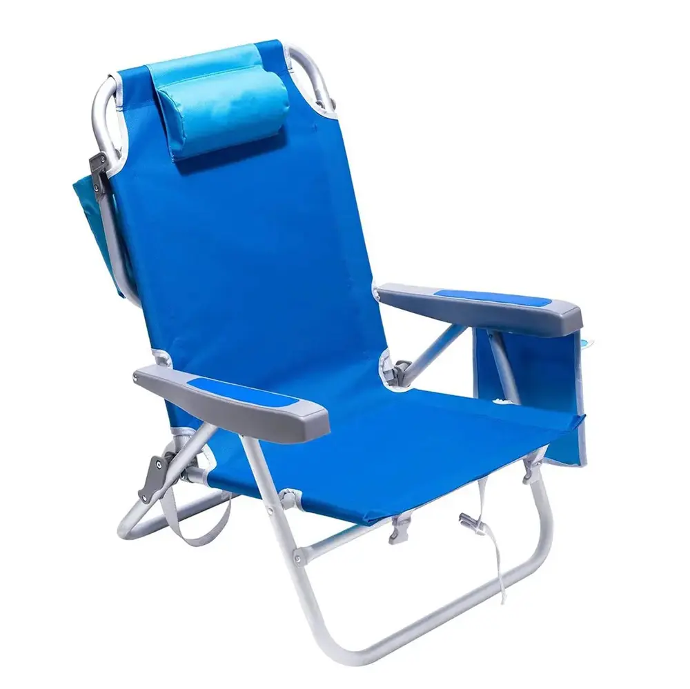 Ransel kursi malas pantai berkemah, kursi lipat luar ruangan