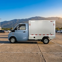 Fourgon de livraison électrique YuanTong, très demandé, conduite à gauche, 4 roues, 15 kW, 23 kWh, autonomie de 220 km, pour le transport de colis