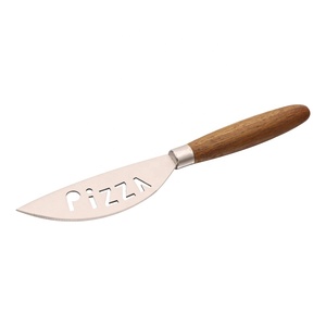 Confezione regalo 3 pezzi strumenti per <span class=keywords><strong>pizza</strong></span> in acciaio inossidabile con manico in legno di acacia <span class=keywords><strong>Set</strong></span> di <span class=keywords><strong>coltelli</strong></span> per formaggio - Product Image 4