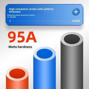 Tuyau d'air pneumatique en PU transparent sans joint, tuyau d'air pour pompe à air, compresseur d'air, rétracteur de vapeur en <span class=keywords><strong>spirale</strong></span> - Product Image 4