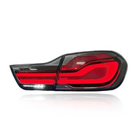 Feux arrière LED SJC Auto Car Accessories pour BMW Série 4 F32 F36 F82 12-18, feux stop, clignotants, lampes modifiées LCI transparentes