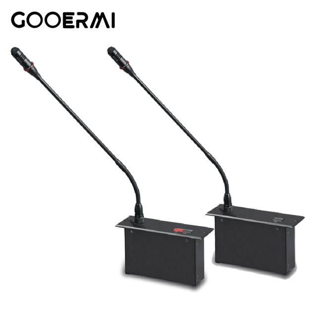 MA-2032 Flush Mount Conference Microphone Unit with Chairman Priority for Wired Discussion System