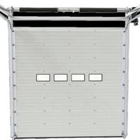 Porte industrielle à enroulement rapide, résistante à la poussière et au vent, en acier inoxydable, grande porte automatique à levage pour entrepôt et quai