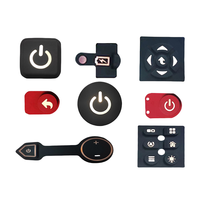 Clavier en caoutchouc de silicone personnalisé bouton clavier appareils électroniques boutons de télécommande service de traitement de moulage