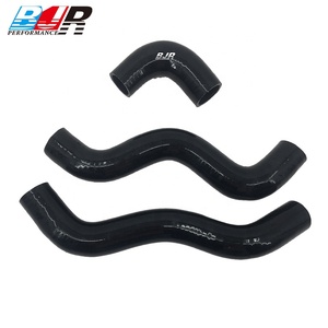 BJR Pièces de course de haute qualité, tuyau de radiateur en silicone souple coloré personnalisé pour FIAT <span class=keywords><strong>UNO</strong></span> 1.3T - Product Image 5