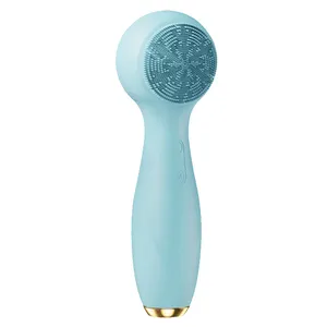 Factory Selling Skincare Tool Silicone Face Cleansing Brush Deep Cleansing Instrument IPX6 Waterproof Facial Cleaning Brush