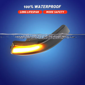 Autodragons Clignotant latéral LED à lentille fumée pour rétroviseur de voiture pour MONDEO 2007-2012 - Product Image 6
