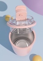 Beauchy 300ml gobelet tasse double paroi en acier inoxydable tasses et tasses en gros extérieur tasses isolées sous vide tasse à café pour voiture