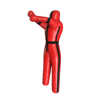 Mannequin de grappling MMA personnalisable avec logo, robuste en PU/PVC, autoportant, écologique, sac de sable pour boxe et arts martiaux (BJJ, lutte)