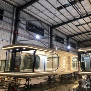 中国畅销现代钢结构便携式移动智能预制太空舱房 - Product Image 6