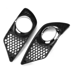 W204 Car Front Fog Light <b>Grille</b> Lamp Cover HONEYCOMB <b>MESH</b> <b>for</b> Mercedes <b>for</b> Benz C-Class W204 2007-2010 A2048850353 A2048850253 - Product Image 4