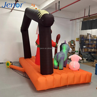 Décorations gonflables de Noël utilisées pour les fêtes de Nouvel An en intérieur et les publicités promotionnelles.