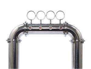 Dispensador <span class=keywords><strong>de</strong></span> <span class=keywords><strong>Cerveza</strong></span> Comercial Tipo Torre, <span class=keywords><strong>de</strong></span> Acero Inoxidable Cromado, en Forma <span class=keywords><strong>de</strong></span> T, Enfriador Multi-Bebidas para Vino y Jugos - Product Image 3