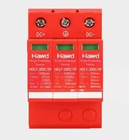 Dispositif de protection contre les surtensions DC SPD 2P 3P 20KA 40KA AC385 1000VDC, protecteur de tension, parafoudre solaire photovoltaïque