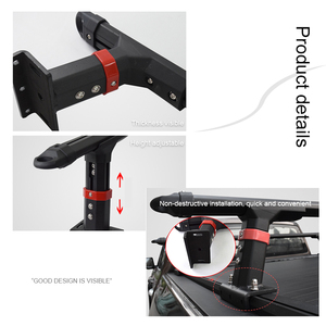 Soporte Ajustable Para Caja de Camioneta y Baca de Techo Adecuado Para Toda la Gama de Piezas de Modificación de Camionetas y Pickups - Product Image 5