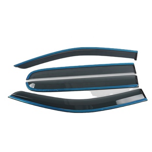 Accessoires extérieurs Pare-soleil latéral Pare-pluie Visière de porte Noir 2023 pour 2012 2016 2018 2019 2020 2021 2022 - Product Image 4