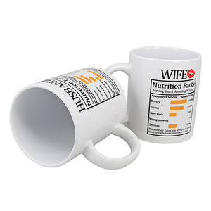 Taza de café de gres recta hecha a medida, taza de beso, accesorios de nutrición, taza de gimnasio con logotipo de color para regalo corporativo - Product Image 6