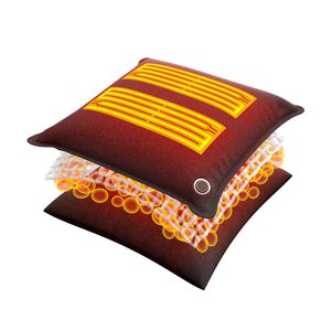 Anjuny Premium <span class=keywords><strong>Comfort</strong></span> Heating Memory Hugging Cojín para asiento de coche Venta caliente Almohada de tela cuadrada de lujo para Hotel Car Home - Product Image 1