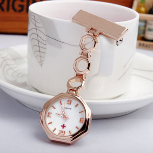 Factory Price Fashion Stainless Steel Pin Brooch Personalized Pocket Nurse Watch - Product Image 5