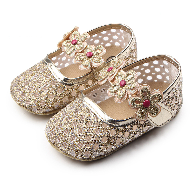 Hot Fancy Flower Hollow-out Baby Girls Shoes