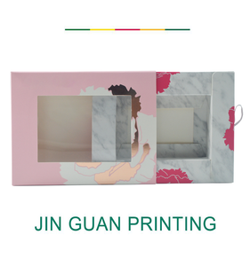 <span class=keywords><strong>Scatole</strong></span> di Imballaggio Personalizzate Ecologiche in Carta Artistica Riutilizzabili di Alta Qualità con Manico <span class=keywords><strong>per</strong></span> <span class=keywords><strong>Alimenti</strong></span>, Cosmetici, Gioielli, Spedizioni, con Rivestimento in Spugna - Product Image 4