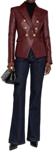 Nouveau <span class=keywords><strong>Blazer</strong></span> Femme 2026 <span class=keywords><strong>Noir</strong></span> à Manches Longues Motif Uni Style Costume de Bureau pour Hommes - Product Image 4