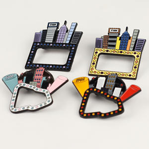 เข็มกลัดหมวกงานฝีมือทำจากโลหะเคลือ<span class=keywords><strong>บ</strong></span>นิ่มแฟชั่น - Product Image 2