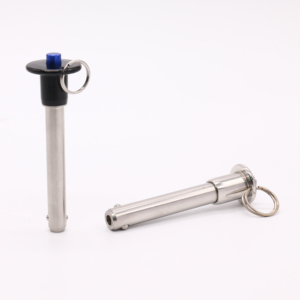 Precio de fábrica: Pasador de bloqueo de bola de liberación rápida de acero inoxidable con mango en T y botón para sujeción, localización y alineación - Product Image 1