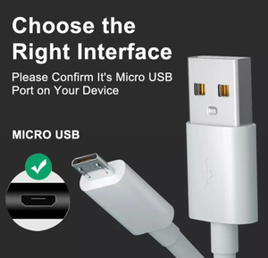 Câble de données micro USB 2A 2m, charge rapide, cordon de charge micro USB V8 pour accessoires de téléphone portable Android Huawei Samsung Xiaomi - Product Image 3