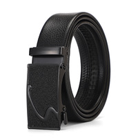 Usine chinoise, vente personnalisée, ceinture de fabrication de boucle automatique pour hommes, ceinture en cuir Pu de haute qualité pour hommes