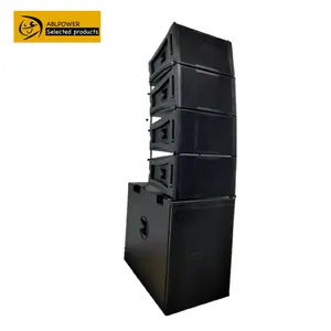popular single 18-inch bass is used for linear array speakers