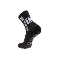 KTS – chaussettes antidérapantes à colle noire pour hommes, 20 à 30mmhg, sport, sans pied, Compression des mollets, chauffe-jambes