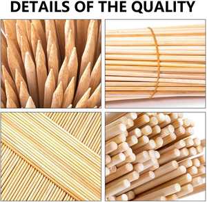 Brochettes en <span class=keywords><strong>bambou</strong></span> jetables pour la restauration et la vente au détail - Product Image 2