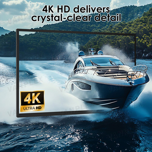 ทีวี LED 4K UHD ขนาด 55 นิ้ว สำหรับภายนอกอาคาร มาตรฐาน IP65 ความสว่าง 1000/2500 นิต มองเห็นได้แม้กลางแจ้ง ระบบเสียง Dolby สมาร์ททีวี WebOS พร้อม Wi-Fi - Product Image 2